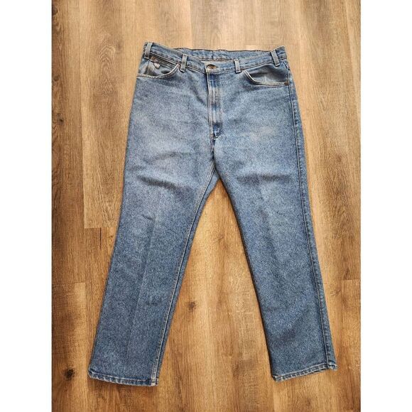 VTG Levis Silver medal Loose Fit stretch denim men's sizs 38x30 comfort - Picture 1 of 9